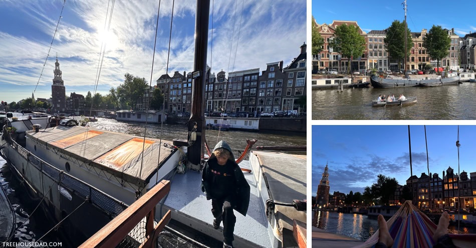 house boat rental in Amsterdam