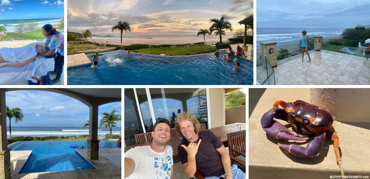 Nicaragua Family surf trip