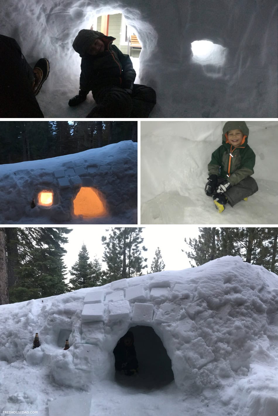 homemade igloo