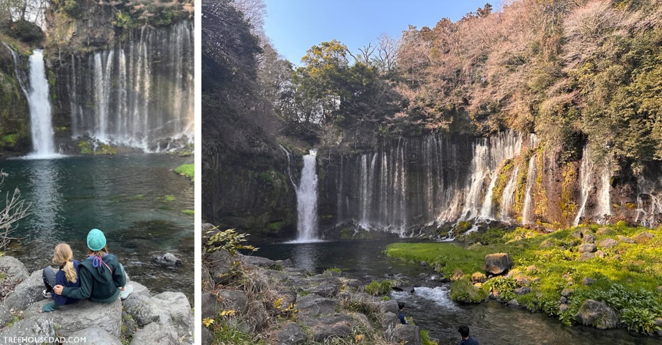 Waterfalls at Fuji
