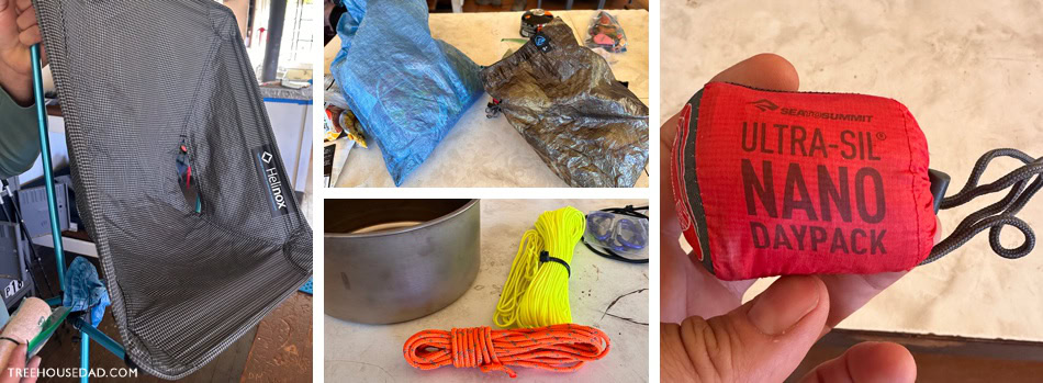 ultralight backpacking gear list