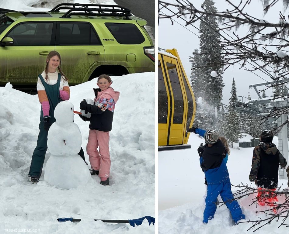 snowball fights